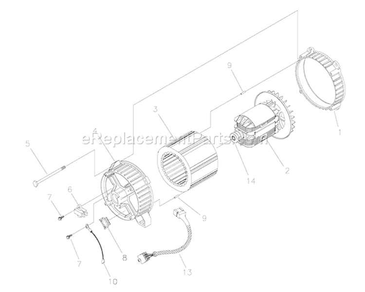 Page A Diagram and Parts List for 030218-0  Briggs and Stratton Generator